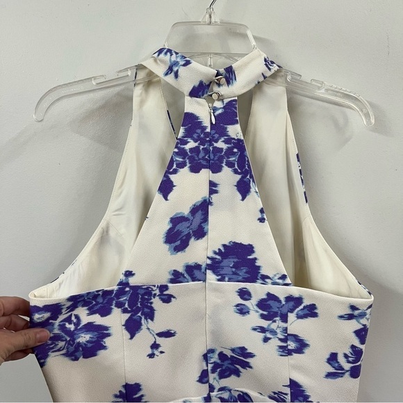 Katherine Kelly Jada Floral Faux Wrap Midi Dress - Picture 8 of 11